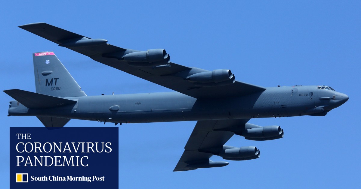 American B 52 Bombers Fly Over Disputed South China Sea For Second Time In 10 Days South China Morning Post American B 52 Bombers Fly Over Disputed South China Sea For Second Time In 10 Days South China Morning Post