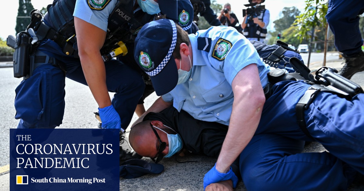Coronavirus: Australian police clash with lockdown protesters; hundreds arrested - Vimarsana News