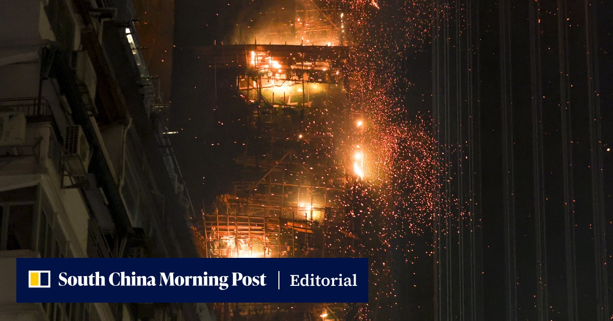 Towering Hong Kong inferno yet another reminder on safety at high-rises - Vimarsana News