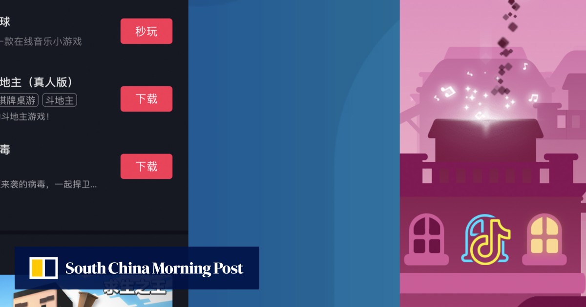 Now There S A Game In The Chinese Version Of Viral Short Video App Tiktok South China Morning Post