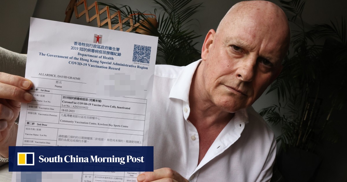 Hong Kong Coronavirus Cancer Patient Given Wrong Vaccine After Mixing Up Inoculation Centres South China Morning Post [ 630 x 1200 Pixel ]