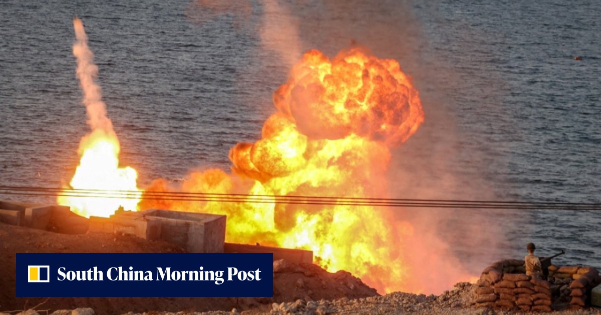 Iran fires ballistic missiles during war games in warning to Israel - Vimarsana News