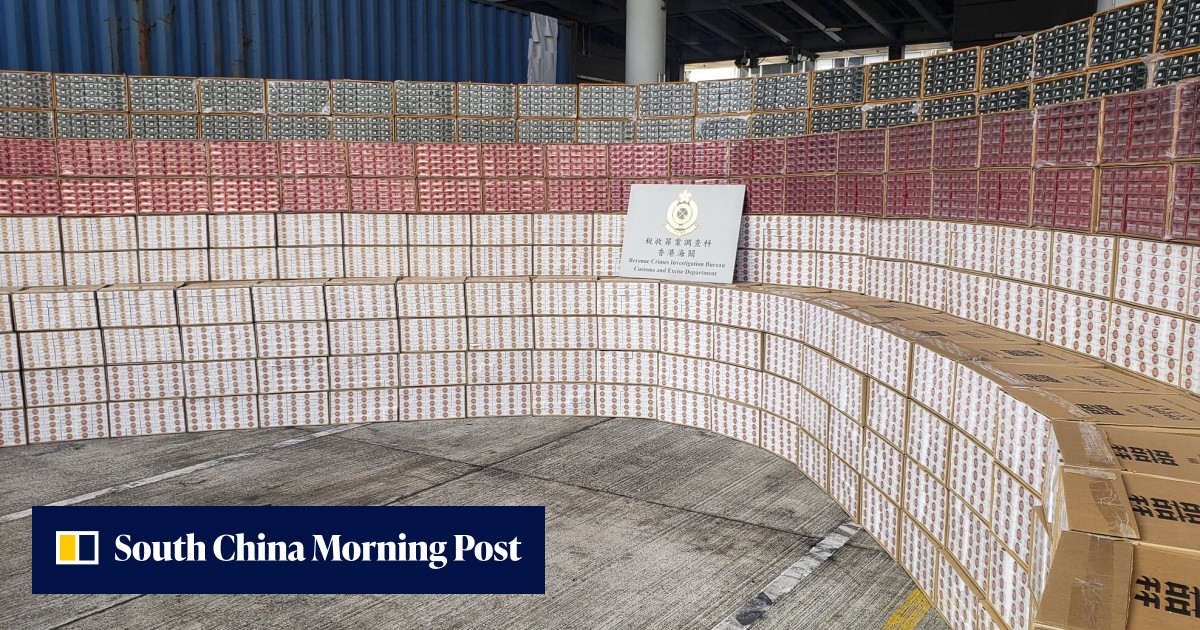 Hong Kong has growing pile of illegal cigarettes to destroy following customs seizures worth millions - Vimarsana News