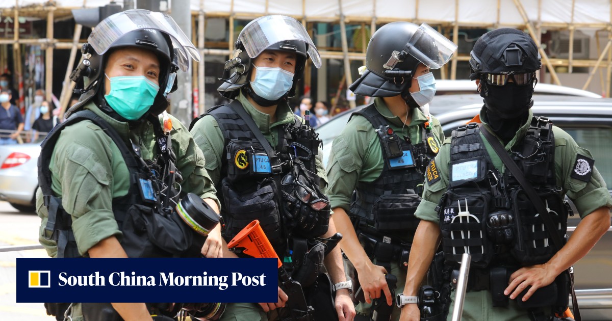 Hong Kong's anti-riot squad to help in Covid-19 mass screening exercise, with officers in protective gear, goggles, masks and gloves - Vimarsana News