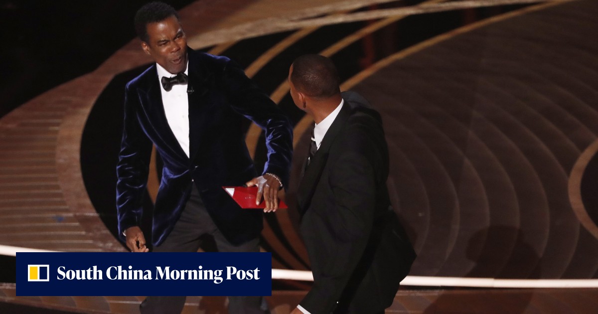 Will Smith hits Chris Rock on stage at Oscars, before winning best actor Academy Award for King Richard - Vimarsana News