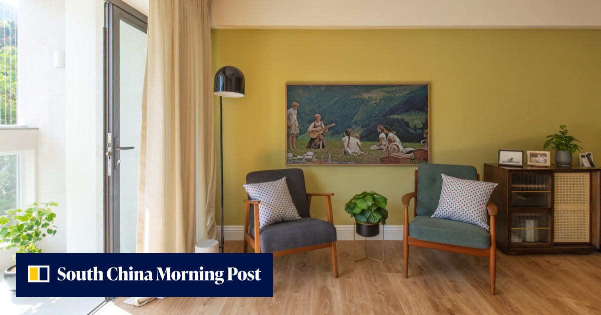 A Hong Kong family home with a mid-century modern vibe has pops of colour and custom furniture - Vimarsana News