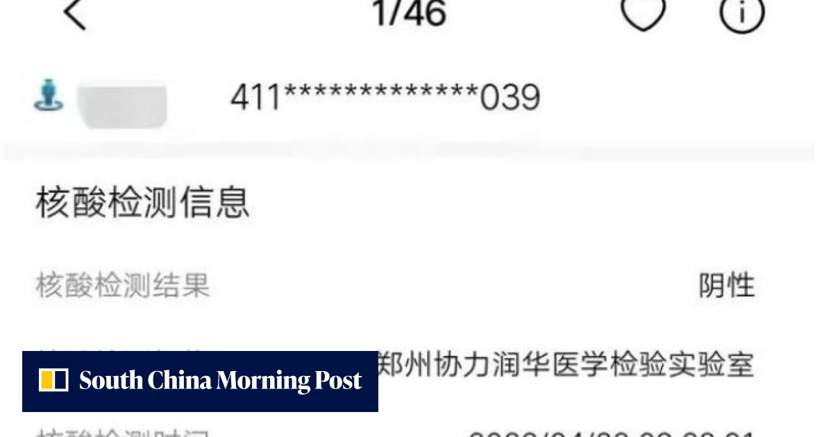 China coronavirus: Covid-19 nucleic test database reunites estranged father and son after 8 years - Vimarsana News