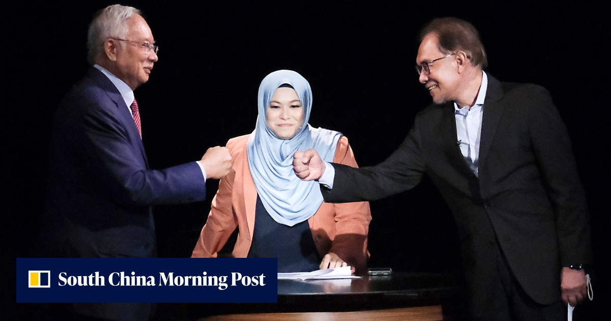 'Cakes and cash' feature in rare Malaysia TV debate between 1MDB-tainted ex-PM Najib and opposition leader Anwar - Vimarsana News
