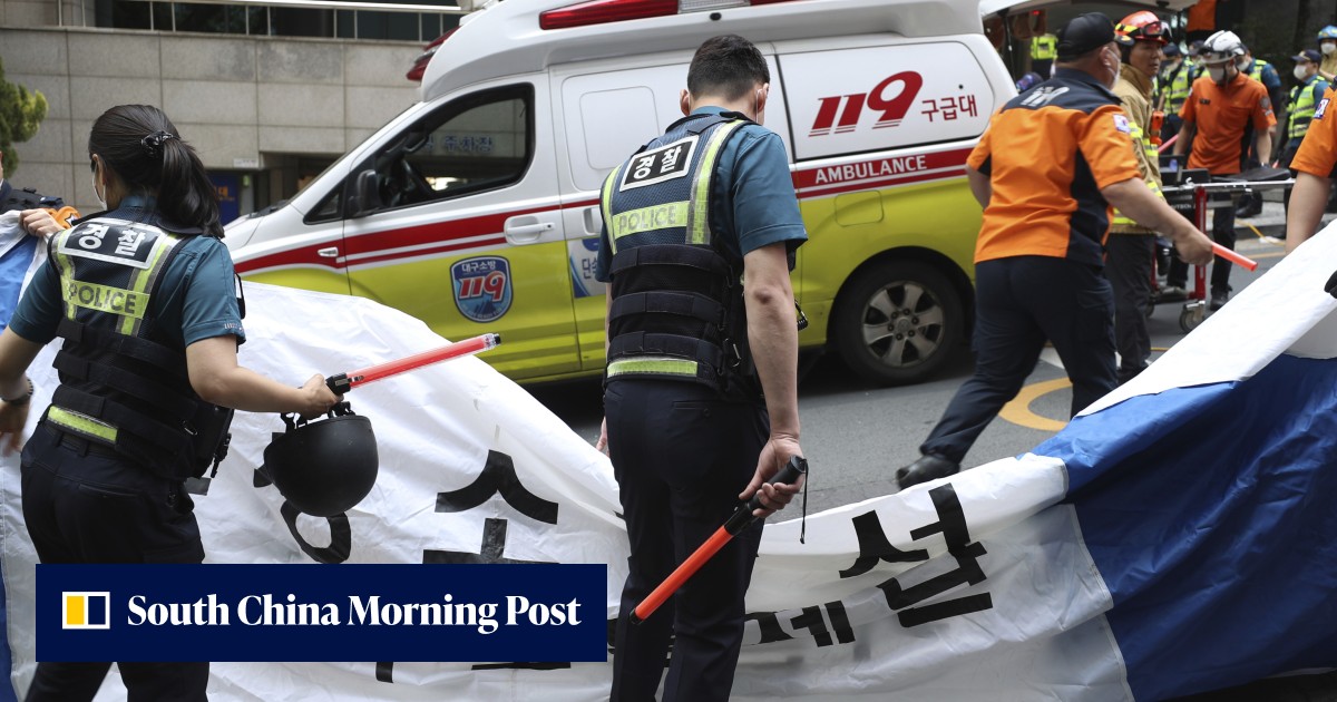 South Korea office building fire kills at least 7, arson suspected - Vimarsana News
