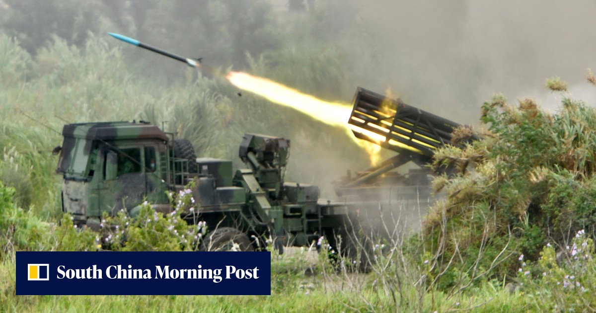 Taiwan's Thunderbolt-2000 rocket system explodes during live-combat training - Vimarsana News