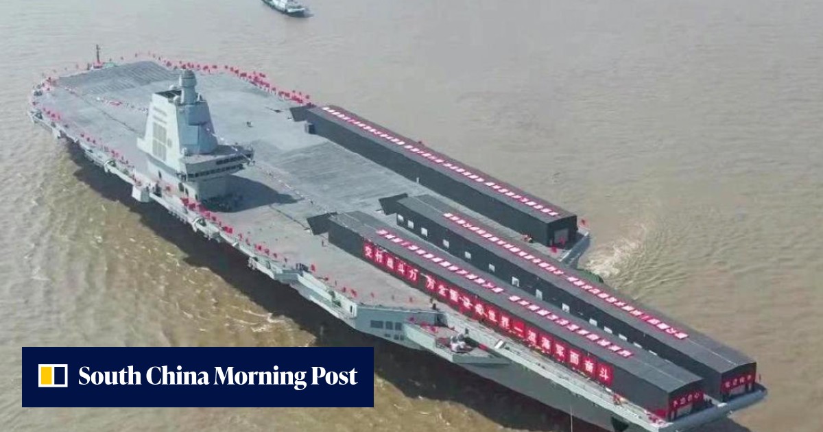 China's aircraft carrier No 4 will not catch up with US Navy's nuclear-powered giants, analysts say - Vimarsana News