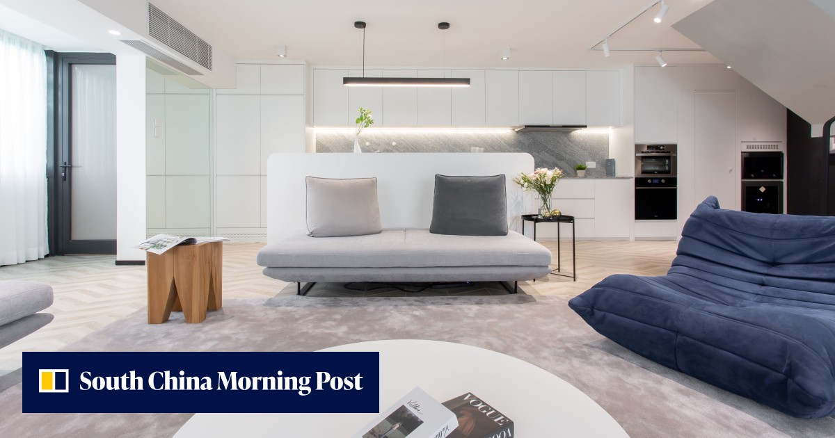 Mono­chromatic minimalism, statement furniture in duplex Hong Kong family home that's filled with an architect's little magic tricks - Vimarsana News