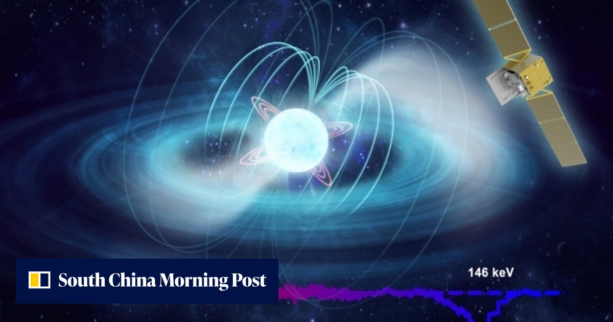 Chinese astronomy satellite discovers strongest magnetic field found in the universe so far - Vimarsana News