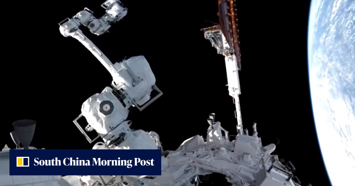 Chinese space station's new robotic arm flexes muscles during in-orbit tests - Vimarsana News