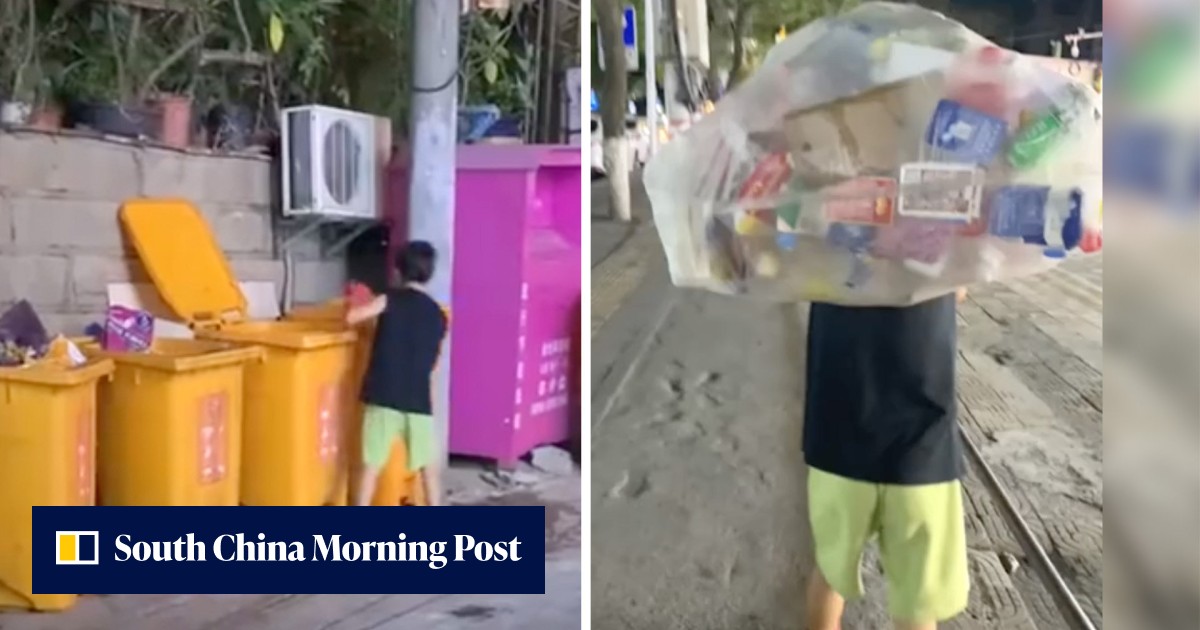 Mother in China triggers tough parenting debate after making son, 8, collect rubbish to repay US$3 he stole from grandmother - Vimarsana News