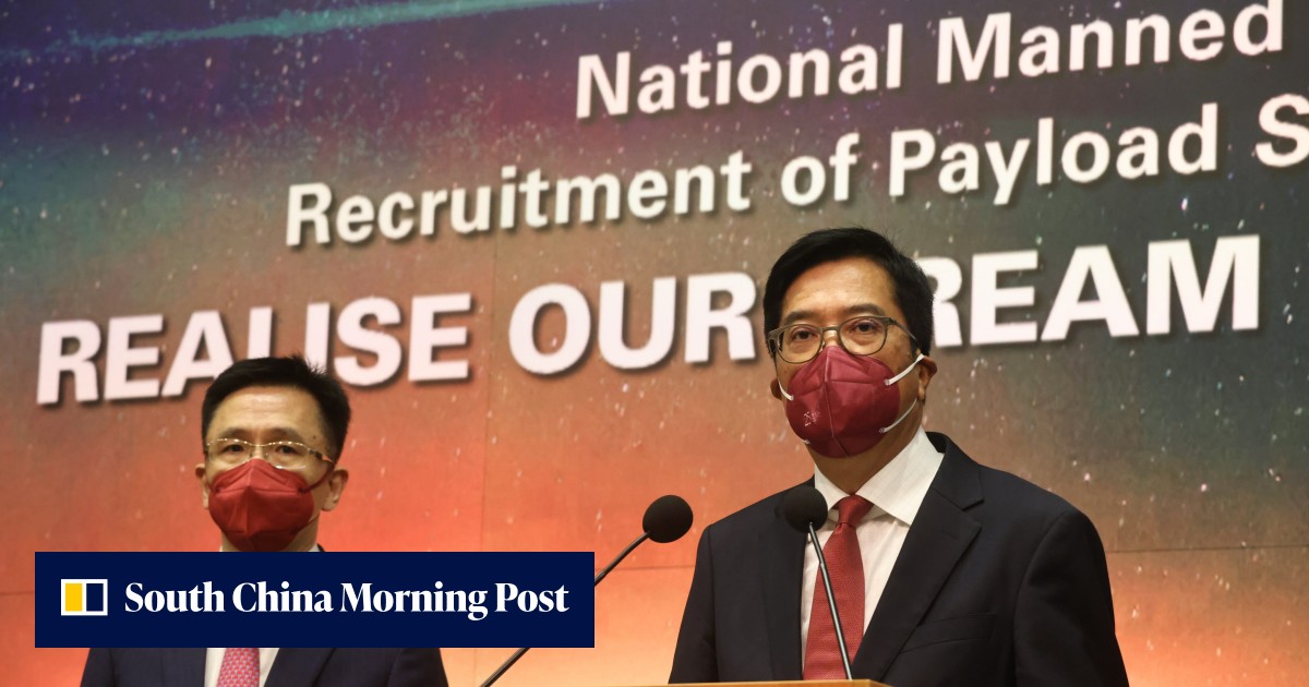Hong Kong's high fliers eye rare chance to join Chinese space mission, with scientists and engineers flocking to sign up - Vimarsana News