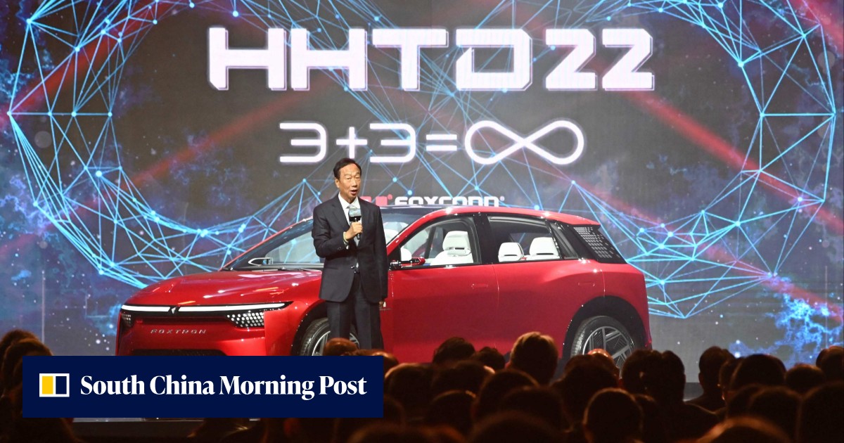 Apple supplier Foxconn unveils crossover SUV and pickup truck models to expand EV line-up, challenge the likes of Tesla and BYD - Vimarsana News