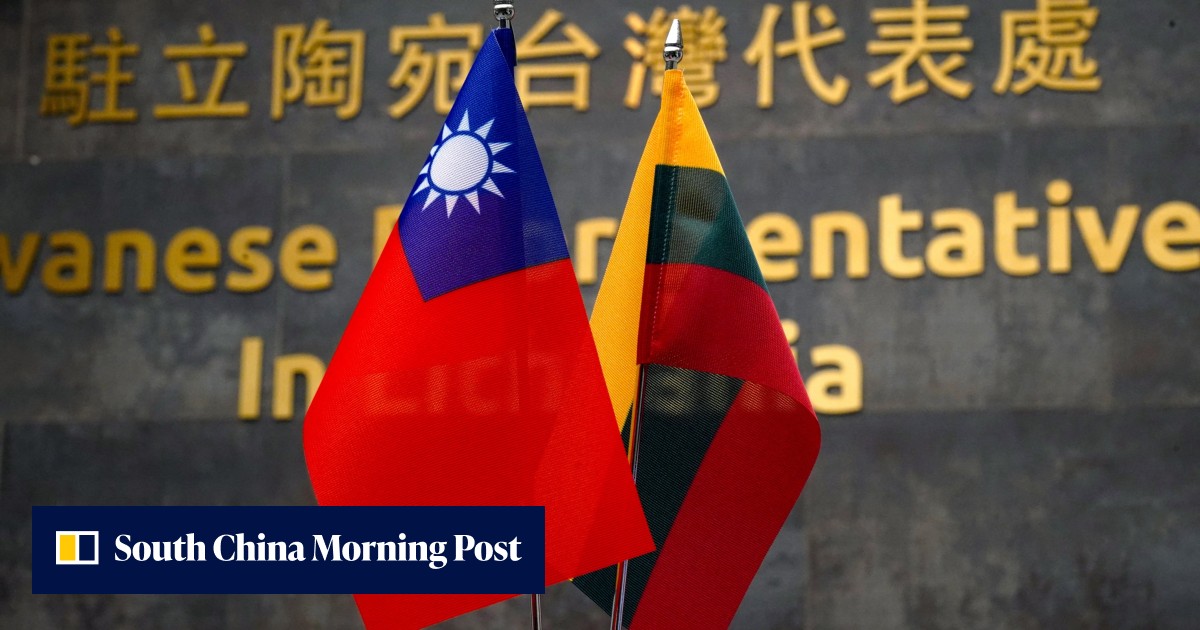 Lithuania's new office in Taiwan not a de facto embassy, Taipei says - Vimarsana News