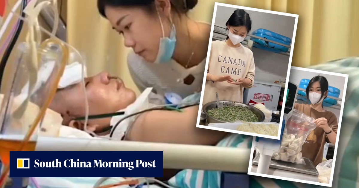 'I will wait for him': young wife of Chinese man in a coma shows undying love for husband by selling dumplings to meet medical costs - Vimarsana News