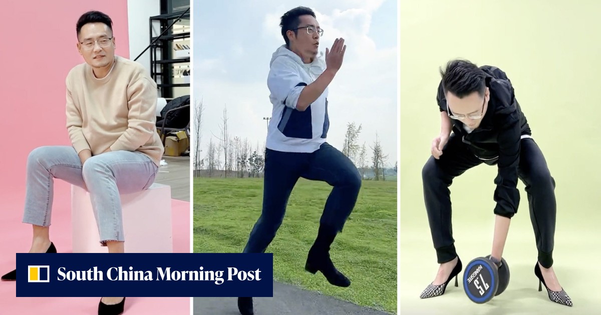 'He conquers women's hearts': high-heeled hi-jinks of Chinese shoe seller who models his own stilettos sees sales spike - Vimarsana News