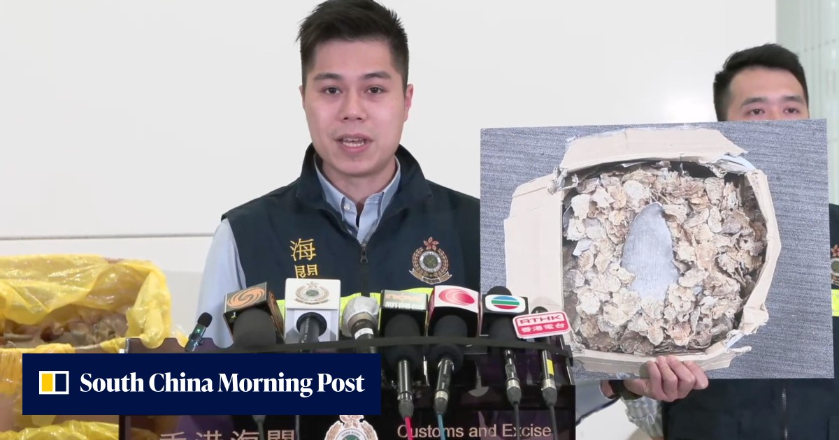2 Hong Kong men arrested for allegedly smuggling HK$300,000 worth of endangered species products - Vimarsana News