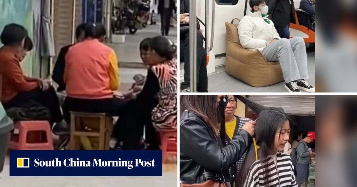 Quirky China news: grandmother ignores boy trapped under stool to play cards, man brings sofa on subway, crying girl's hair cut for cash - Vimarsana News