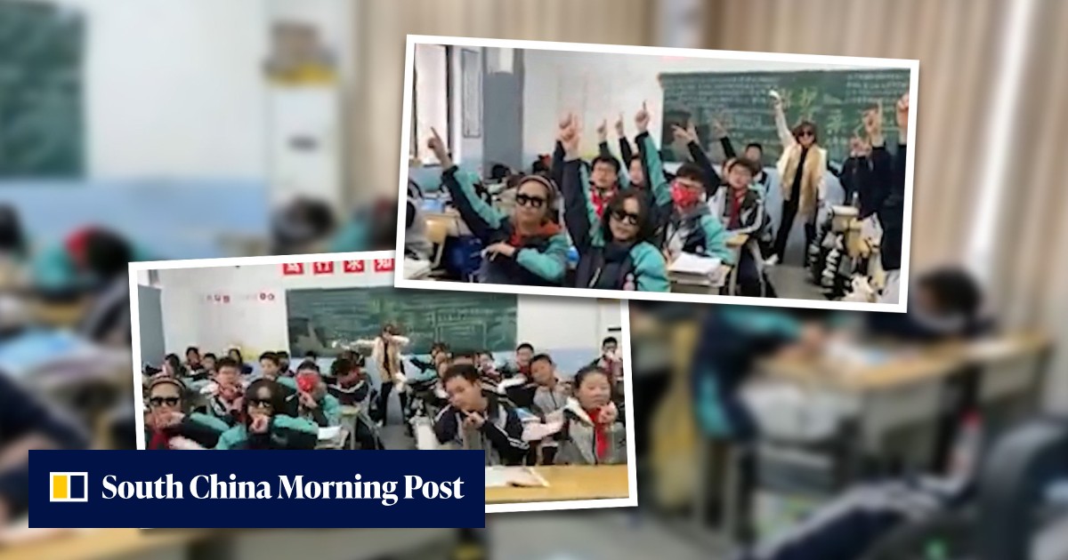 Magic dance: Chinese teacher leads students in lively daily classroom routine to decompress and make learning fun, delighting social media - Vimarsana News