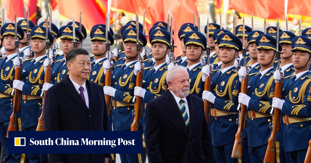 China rolls out red carpet for Brazil's President Lula, with pledge to elevate ties - Vimarsana News