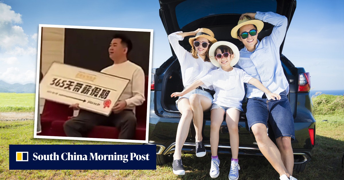 365 days of paid leave won by Chinese man at company dinner sends social media abuzz with excitement discussing if winner should encash or enjoy prize - Vimarsana News