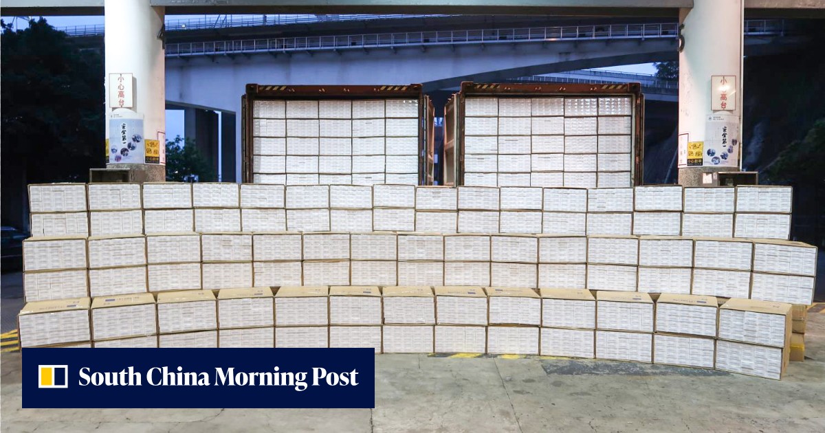 Hong Kong customs seizes HK$905 million worth of illegal cigarettes since January - Vimarsana News