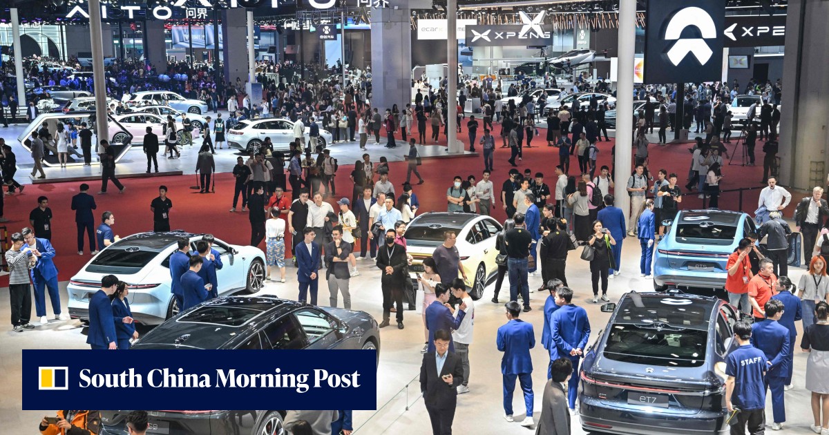 Shanghai Auto Show: Chinese EV makers Nio, Xpeng and Li Auto steal the limelight as Tesla skips flagship event - Vimarsana News