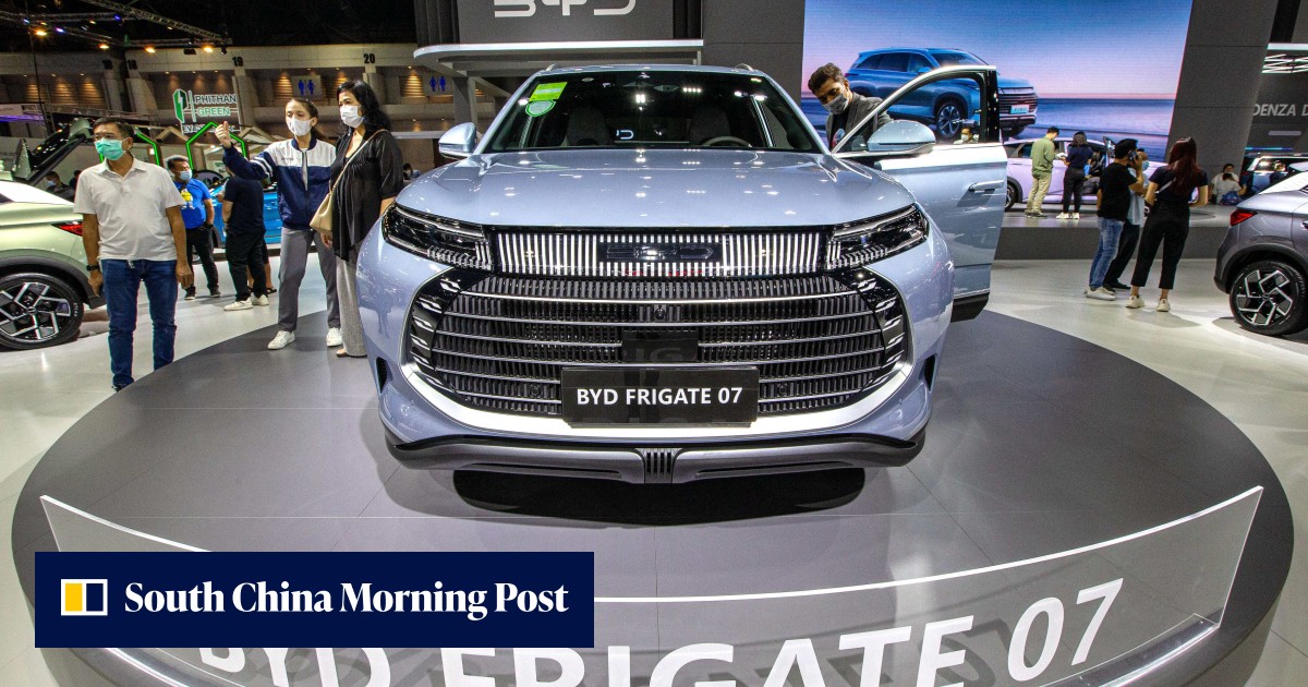 BYD profit plunges 43.5 per cent as China's car-market price war breaks three-quarter winning streak - Vimarsana News