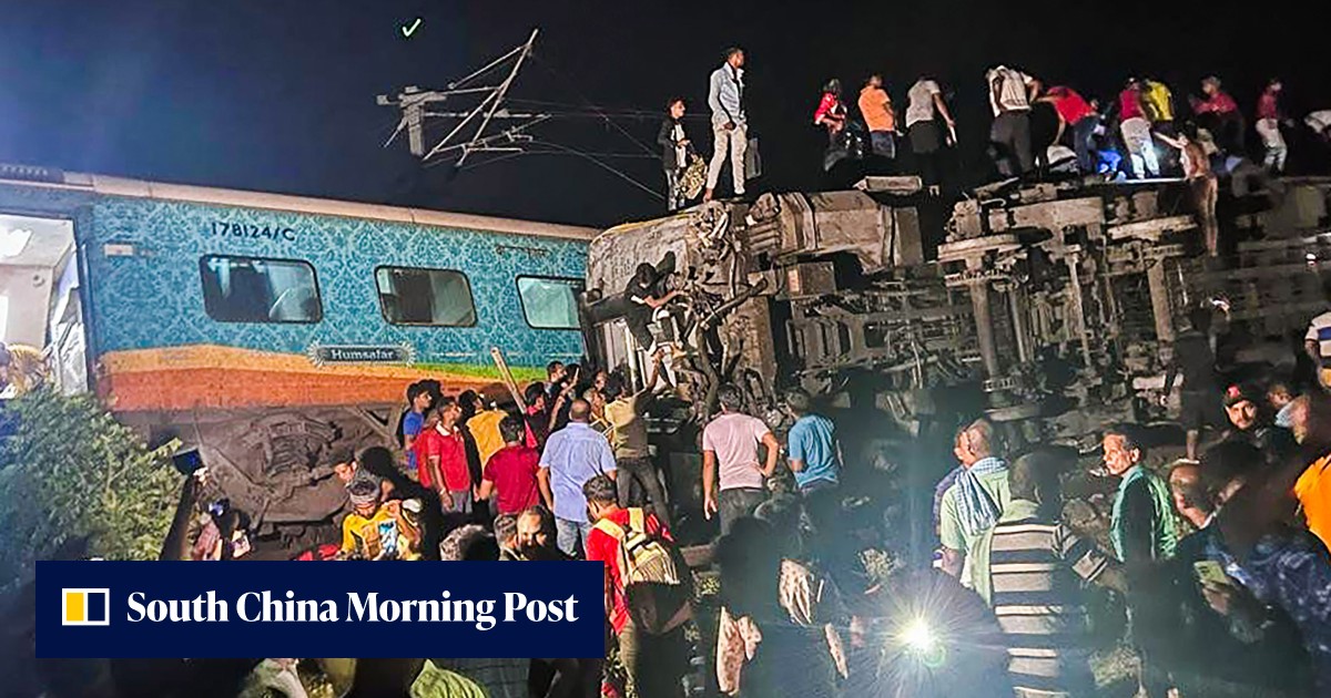 Trains derail in India, killing at least 50 and trapping hundreds - Vimarsana News