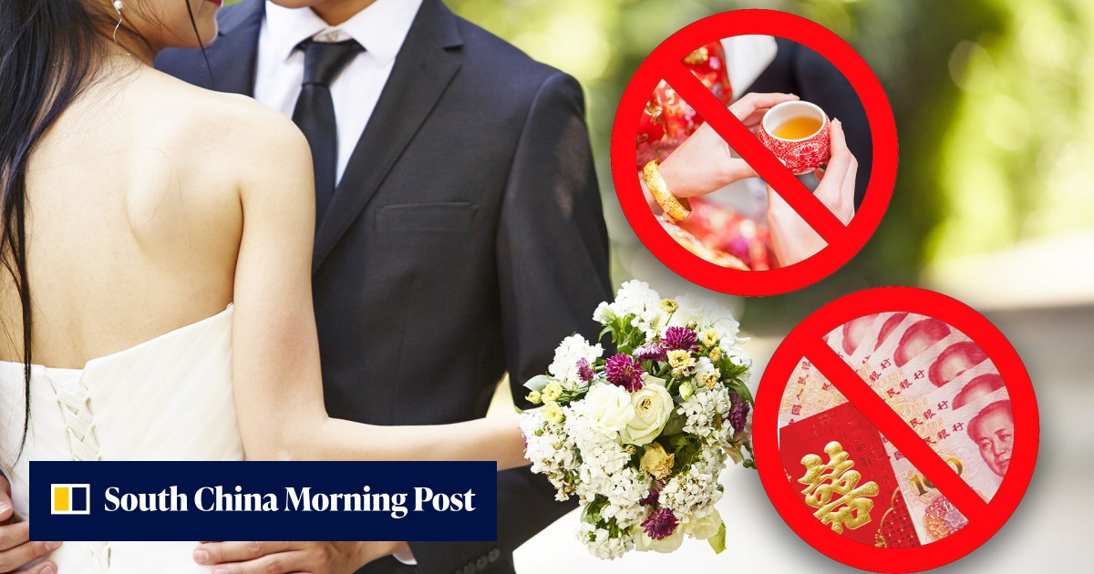'Gender-equal wedding': Chinese bride shuns traditions that 'make women feel inferior' and ditches bride price to bolster equality - Vimarsana News