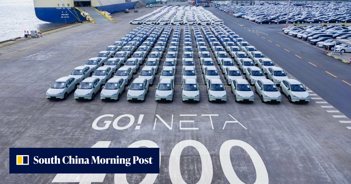 Chinese EV start-up Hozon ramps up exports as it cashes in on popularity of Neta SUV in Southeast Asia - Vimarsana News