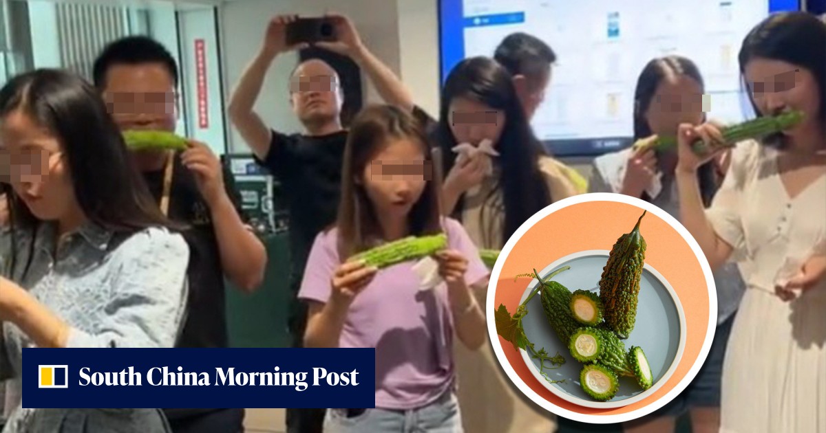 Bitter punisher: critics round on Chinese company which makes underperforming workers eat pungent raw melon - Vimarsana News