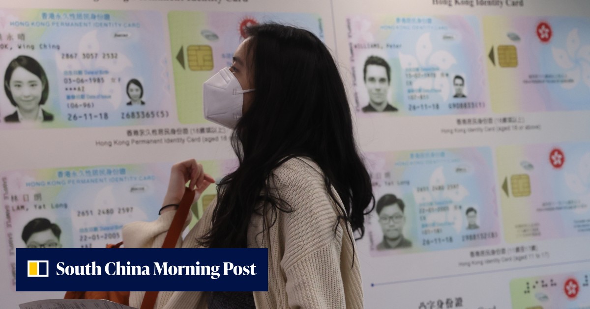 About 1 million Hongkongers who haven't replaced smart ID cards face long waits for appointments - Vimarsana News