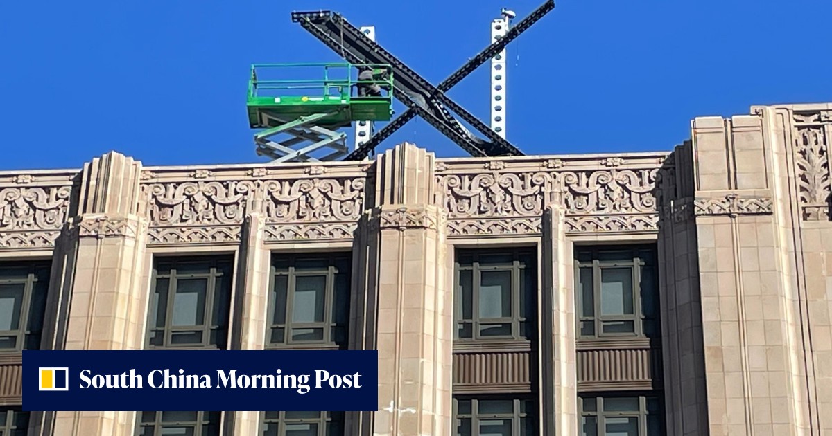 San Francisco investigates after 'X' logo installed atop Twitter building without permit - Vimarsana News