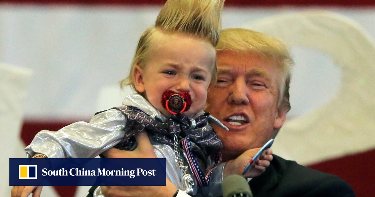 Are These The Funniest Donald Trump Memes On Social Media Tan Lines Huge Ties Space Force And That Thing Called Covfefe South China Morning Post