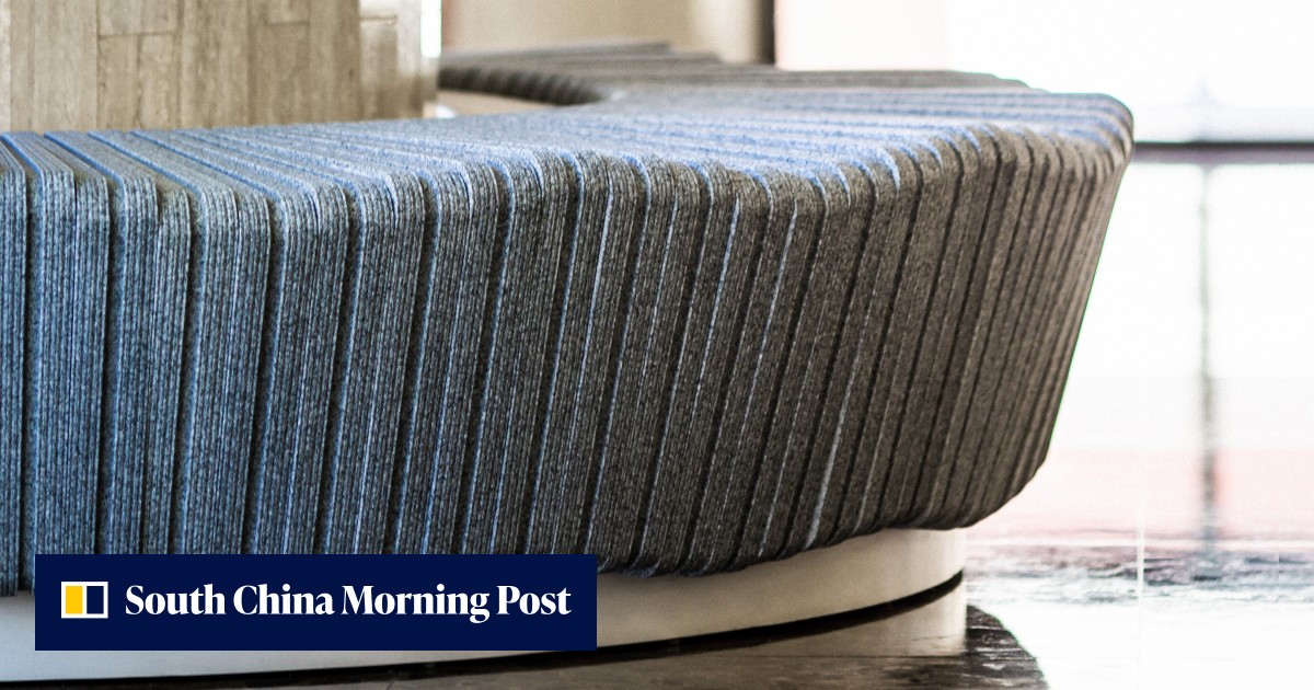 Pair upcycle plastic waste into benches for public in a Hong Kong town, showing the potential of a circular economy to reduce marine pollution - Vimarsana News