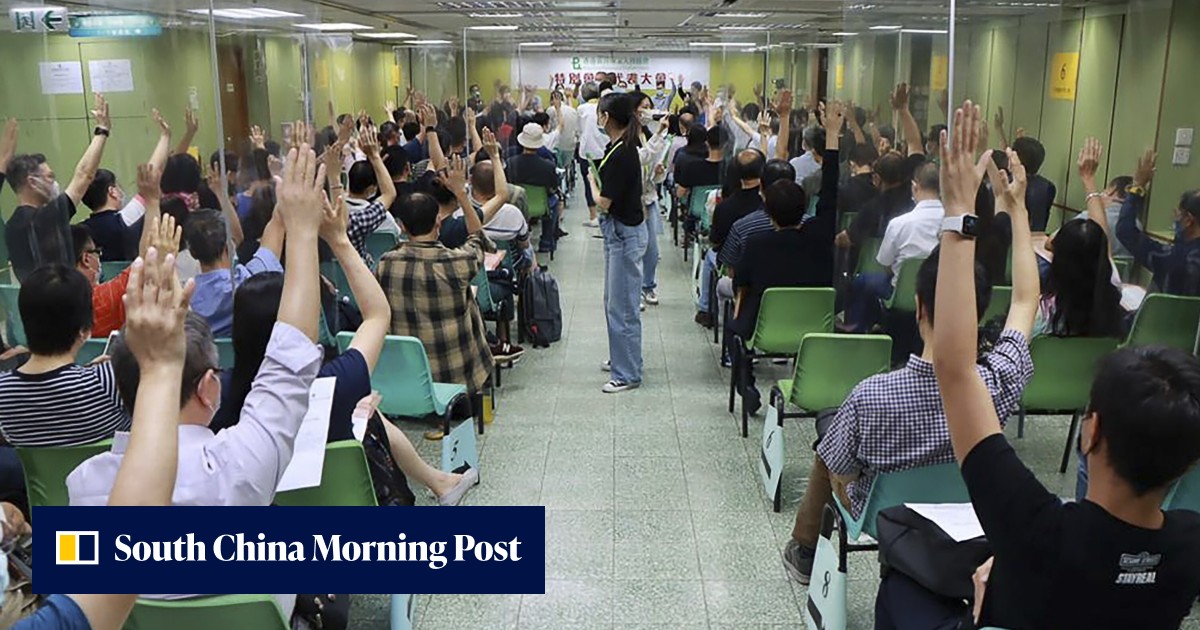 Hong Kong's biggest teachers' union amends constitution to speed its disbandment under government pressure - Vimarsana News