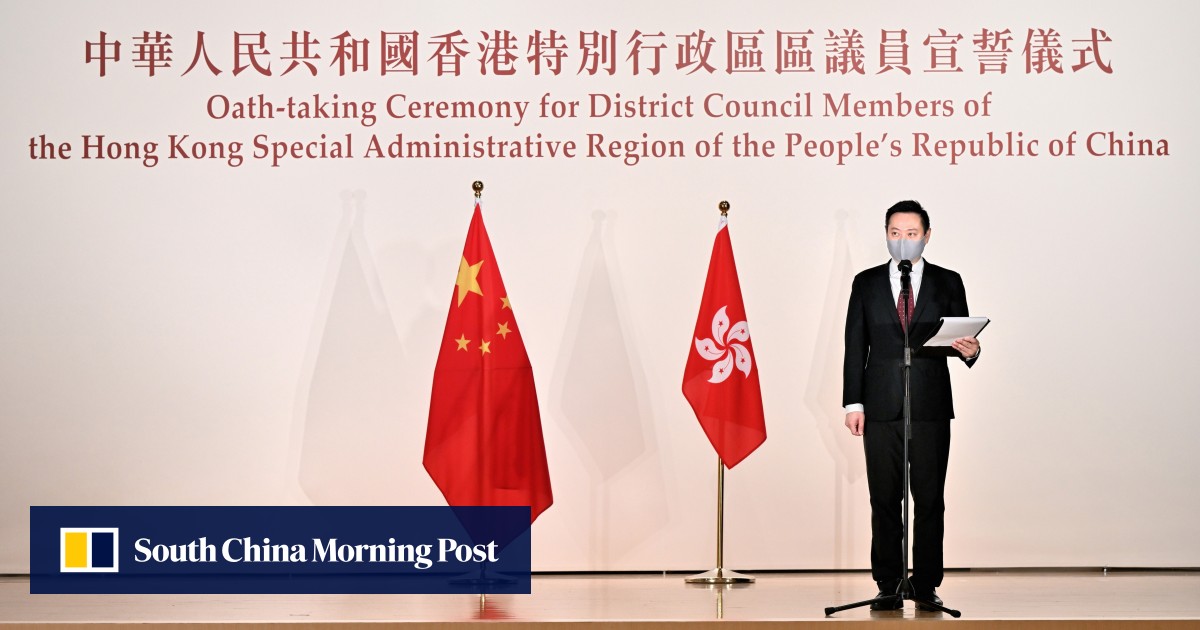 Hong Kong District Councillors Have Until 5pm Monday To Hand Over Information To Authorities Scrutinising Their Oaths Of Office South China Morning Post