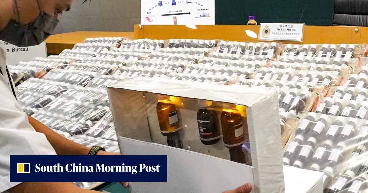 HK$150 million bust is Hong Kong's biggest liquid meth seizure at airport in 2 decades - Vimarsana News
