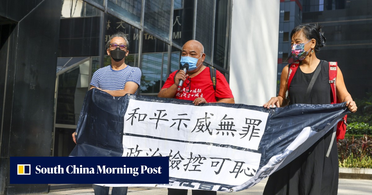 Hong Kong protests: 7 ex-lawmakers, activists jailed for up to a year for mass rally against national security law - Vimarsana News