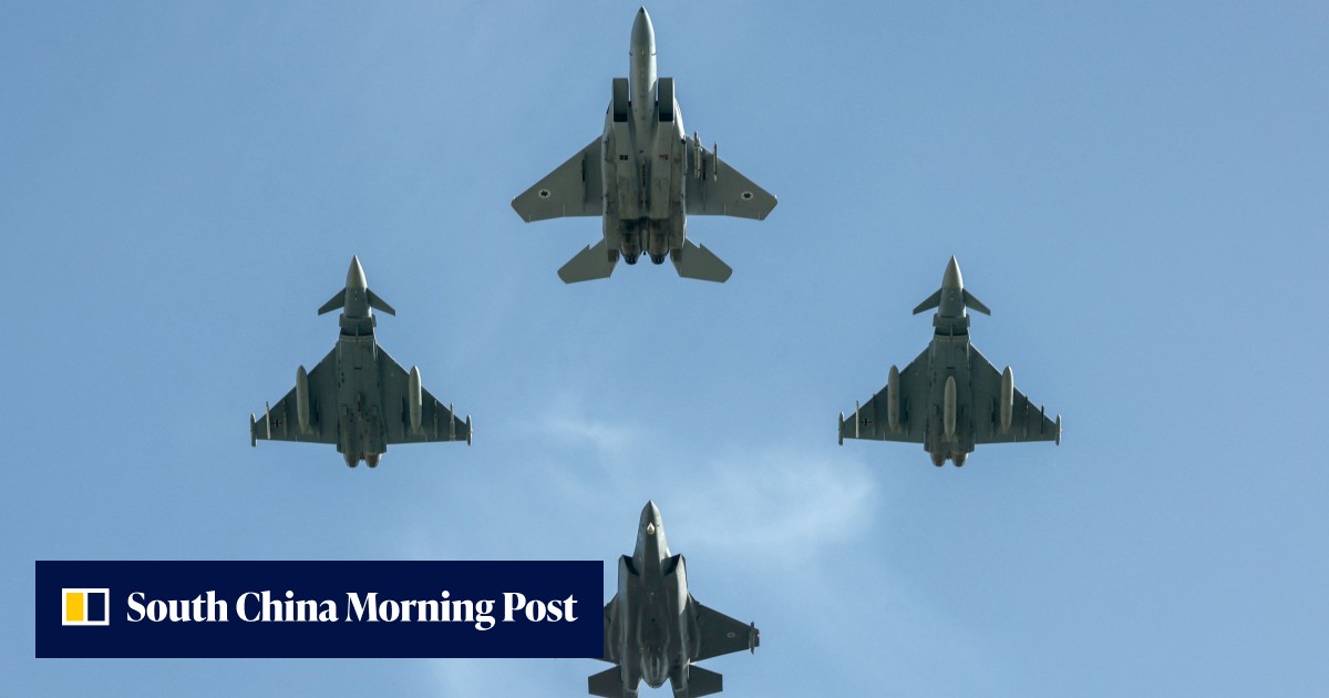 German and Israeli fighter jets fly over Jerusalem together - Vimarsana News