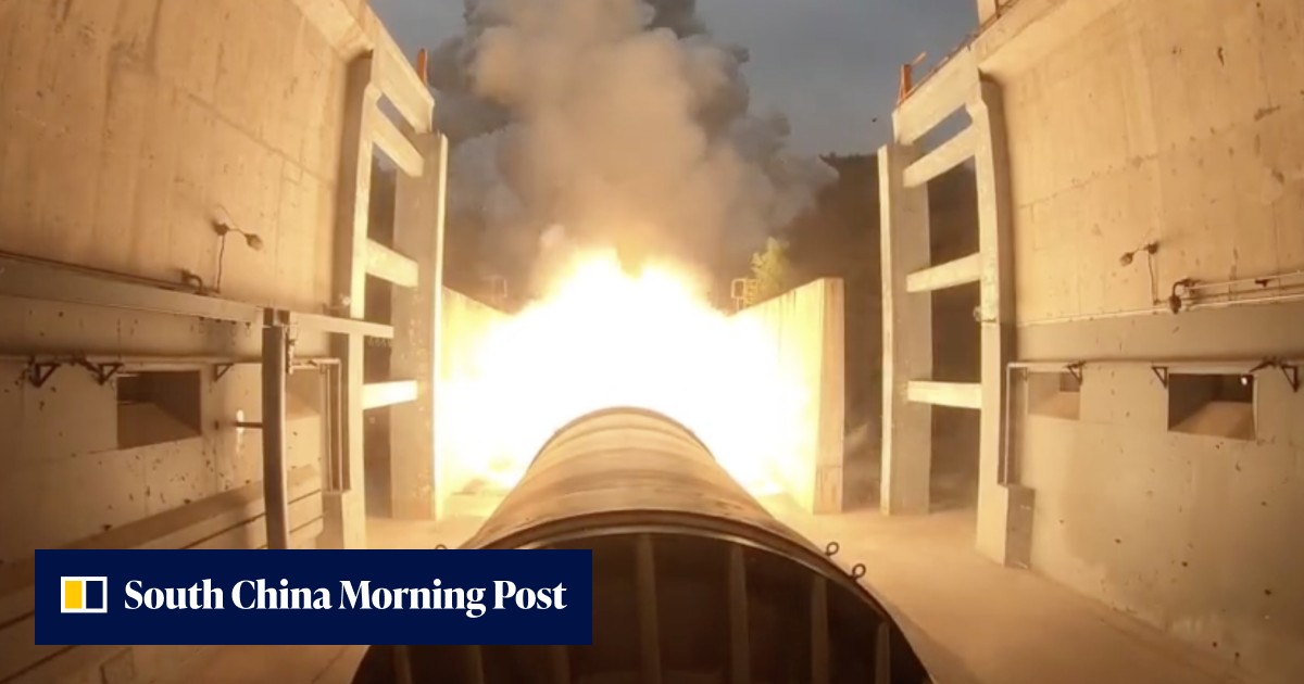 China test fires 'world's largest, most hi-tech solid-fuel rocket engine' - Vimarsana News