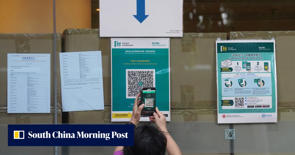 Officials will be 'lenient at first' as Hong Kong's 'Leave Home Safe' app becomes mandatory to access government facilities - Vimarsana News