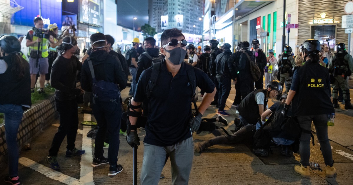 Elite Police Raptor Squad Went Undercover To Target Radical Hong