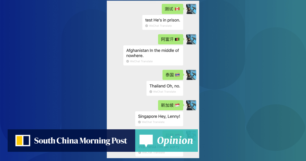Why Is Wechat Translating The Canadian Flag Emoji Into He S In Prison South China Morning Post