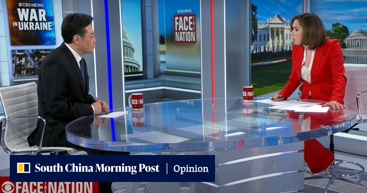 Chinese ambassador's US TV interview a chance to reflect on how to deal with interrupters - Vimarsana News